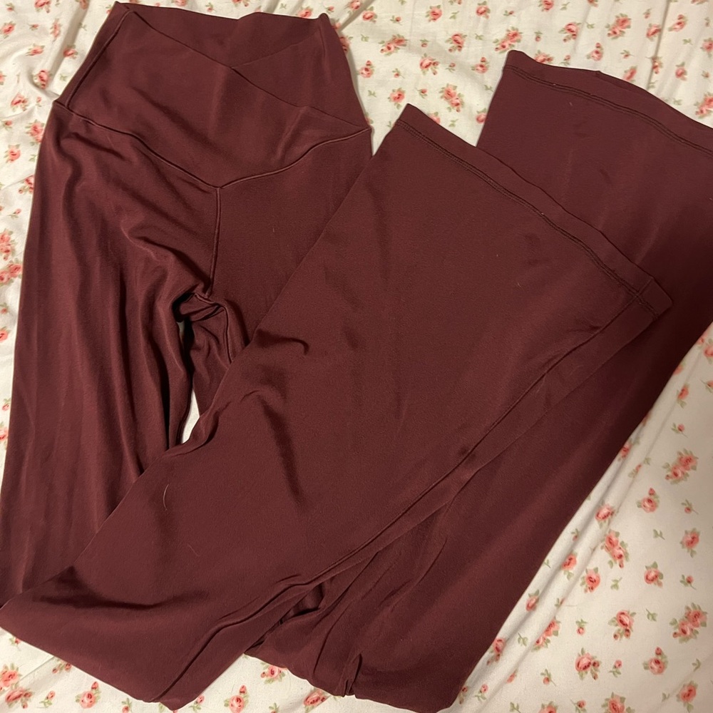 AERIE Crossover flare leggings